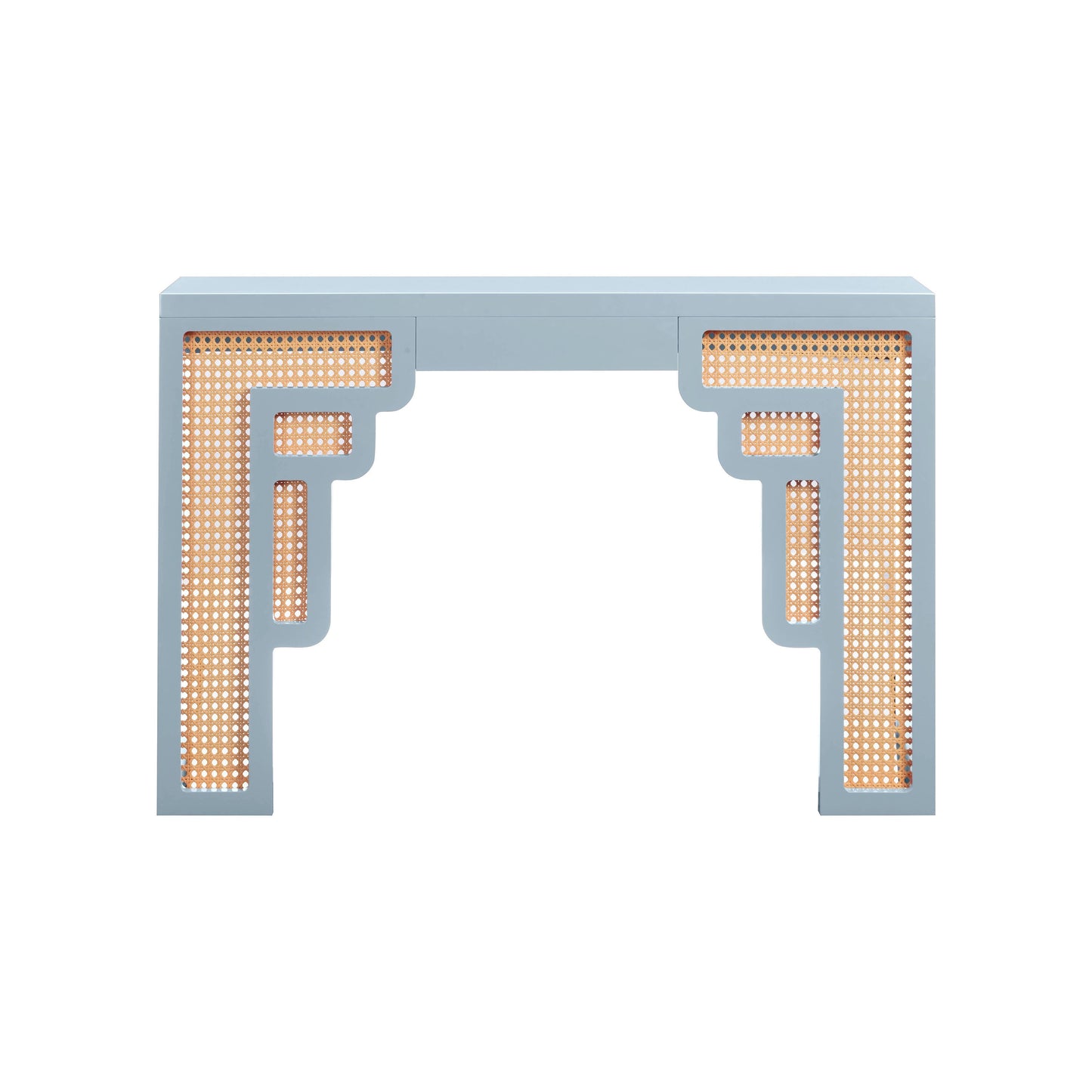 Suzie 45" Rattan Console Table