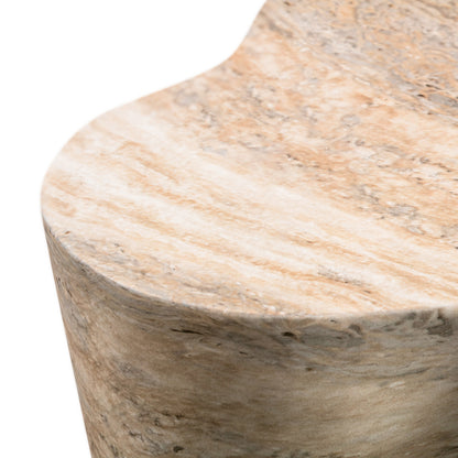 Slab Concrete Indoor/Outdoor Side Table (18"-22")