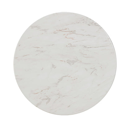 Chip Faux Marble Indoor/Outdoor Side Table