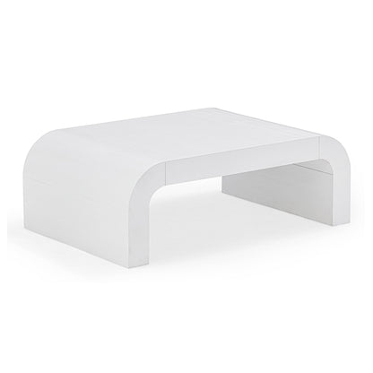 Hump 46" Arched Coffee Table - White