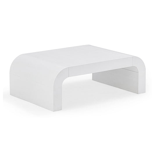 Hump 46" Arched Coffee Table - White