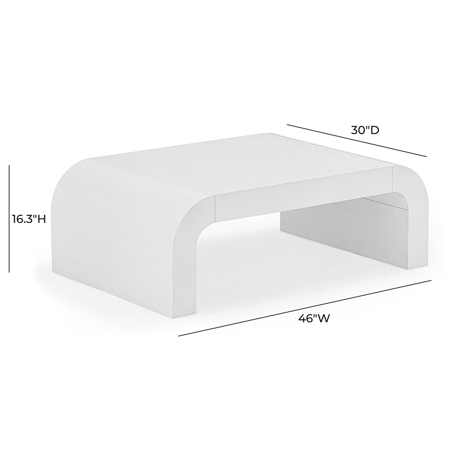 Hump 46" Arched Coffee Table