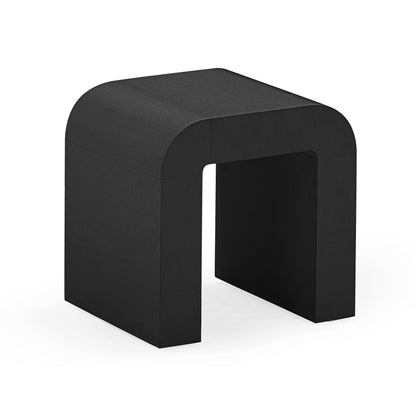 Hump Arched Side Table - Black