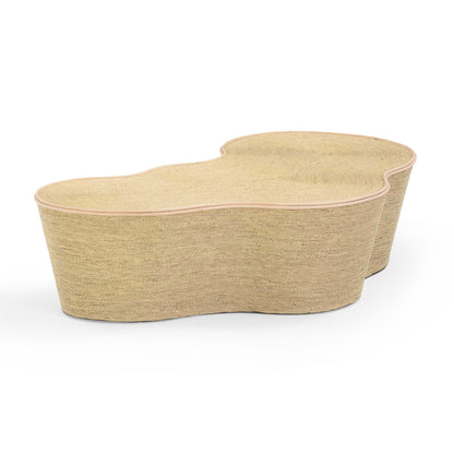 Slab 60" Natural Seagrass Coffee Table - Default Variant