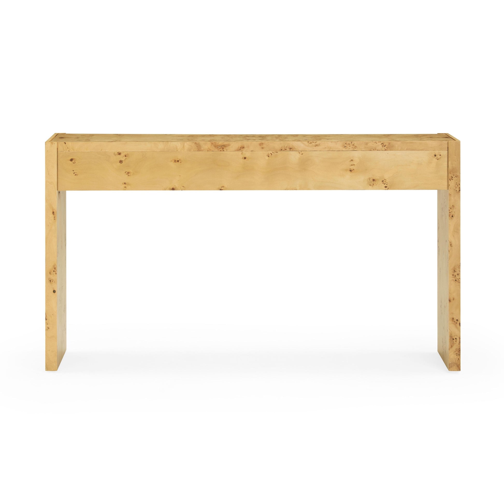 Brandyss 54" Burl Console Table