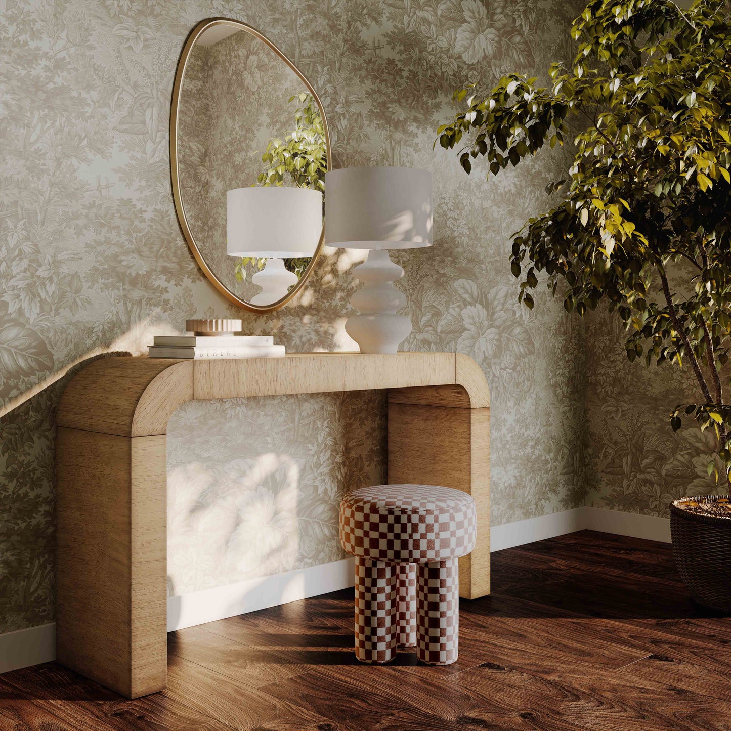 Hump 54" Arched Console Table