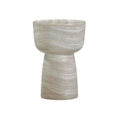 Charra Indoor/Outdoor Side Table - Travertine