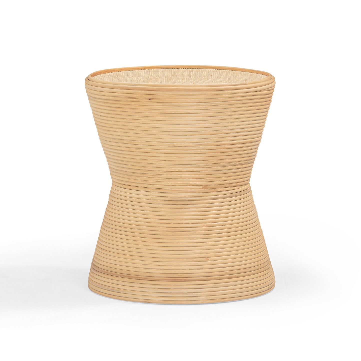 Henri Natural Rattan Side Table - Default Variant