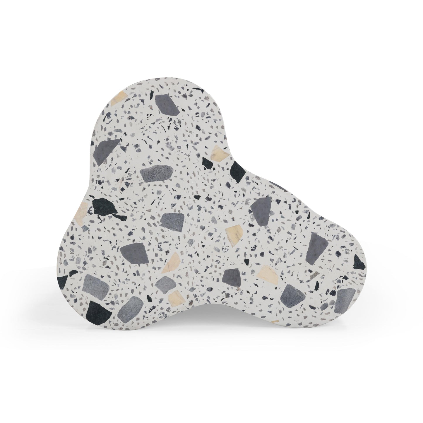 Slab Faux Terrazzo Indoor/Outdoor Side Table