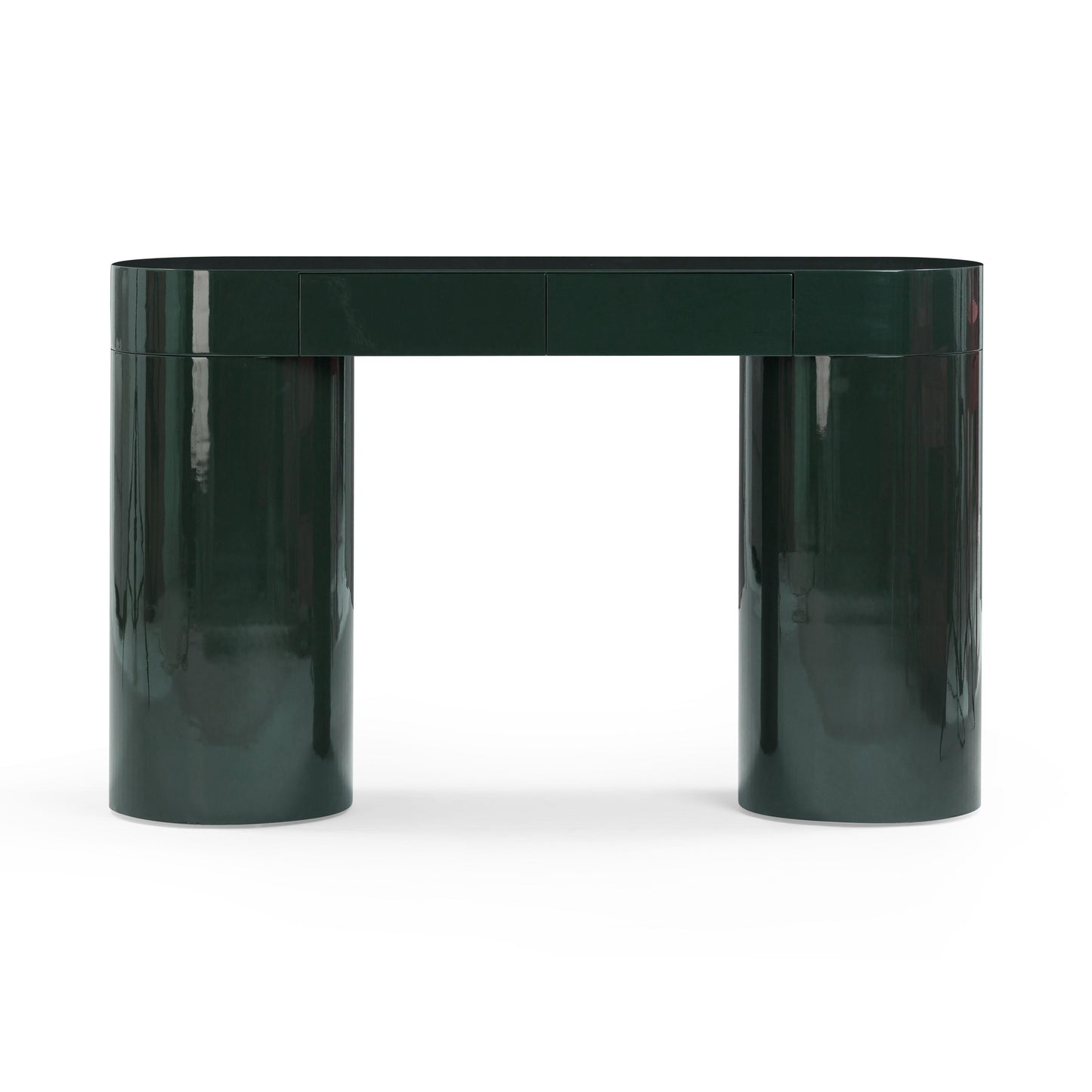 Mira 50" High Gloss Console Table - Green