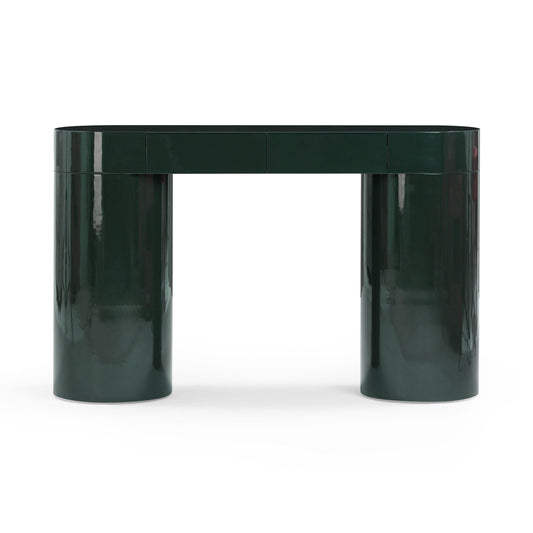 Mira 50" High Gloss Console Table - Green