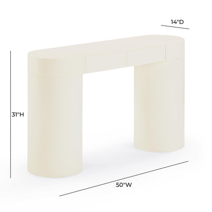 Mira 50" High Gloss Console Table