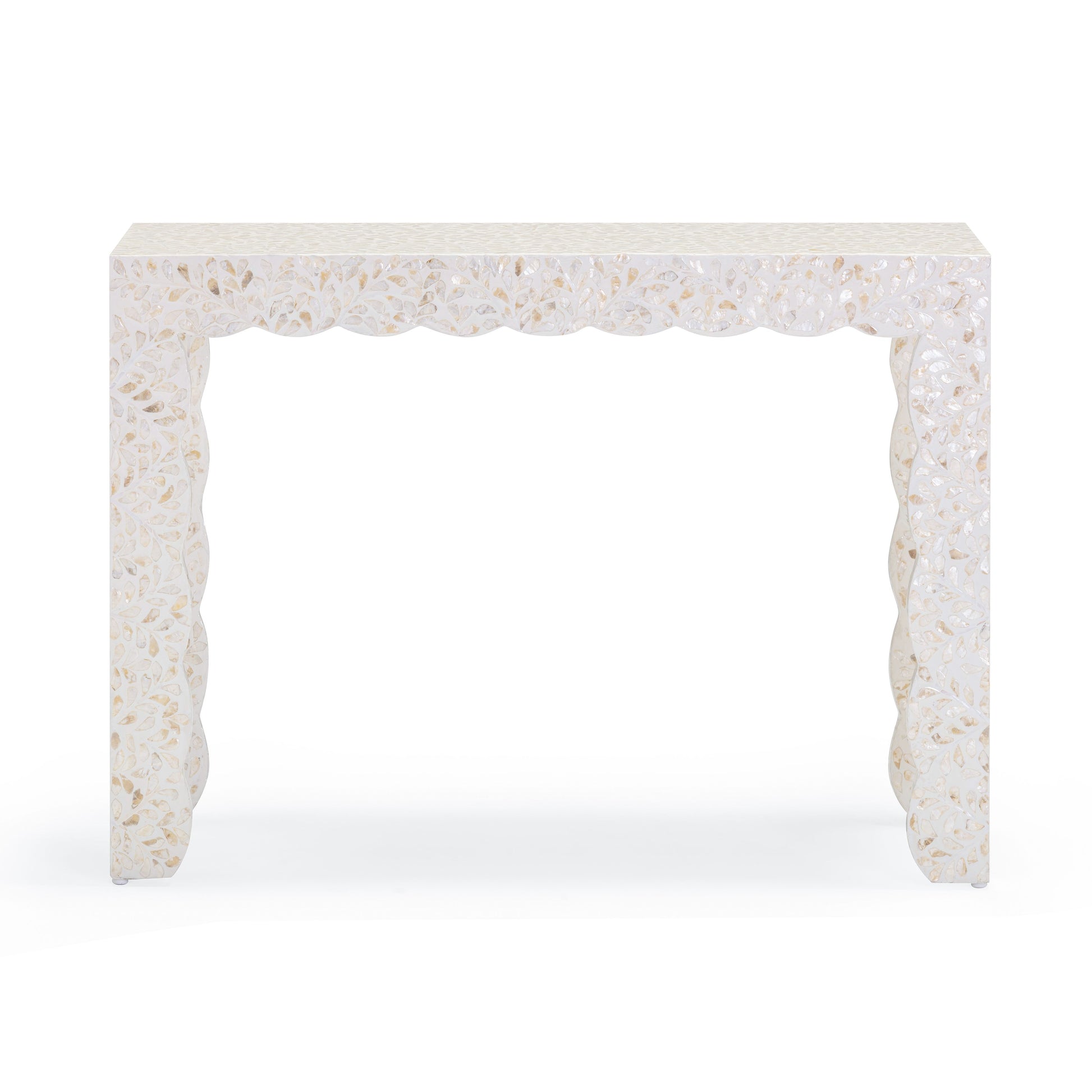 Piara 43" Natural Capiz Shell Console Table - Default Variant