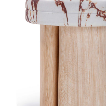 Sheila Textured Concrete Indoor / Outdoor Side Table