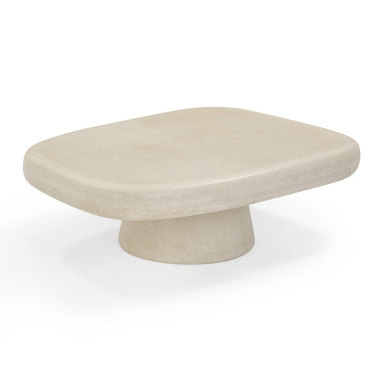 Darial 46" Indoor/Outdoor Coffee Table - Sand