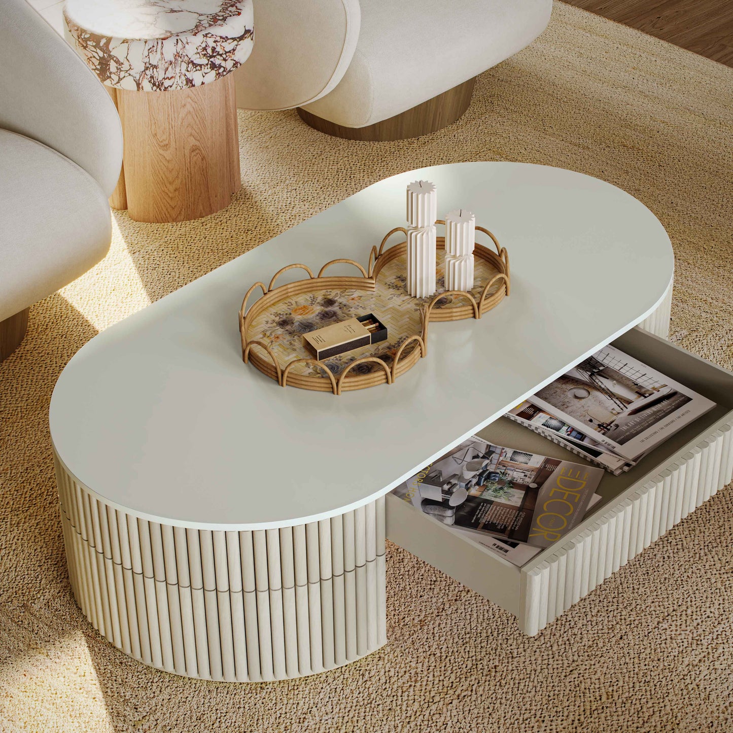 Corey Figure Eight Bamboo Tray