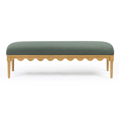 Oodle 56.5" Performance Vegan Mohair Bench