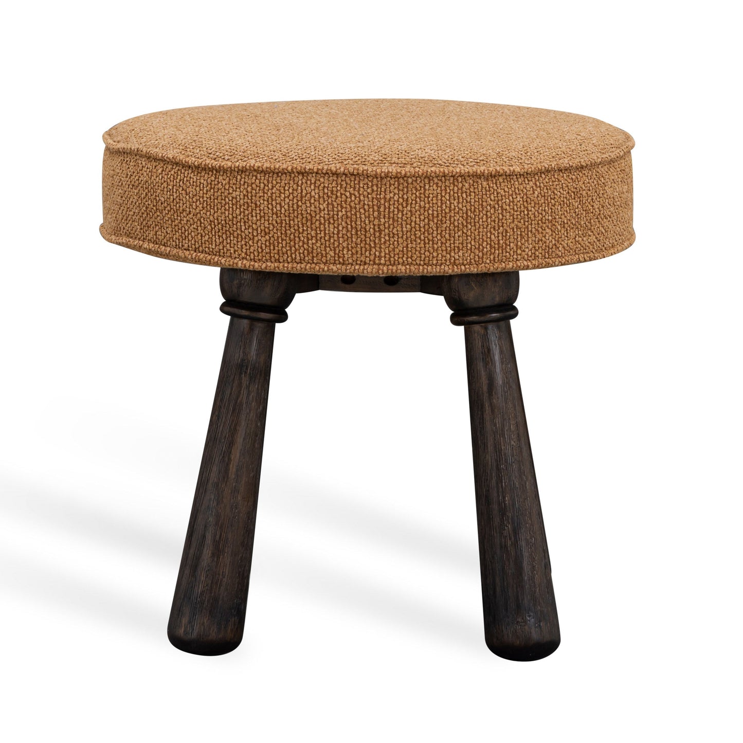 Pookie Performance Boucle Accent Stool - Golden Brown