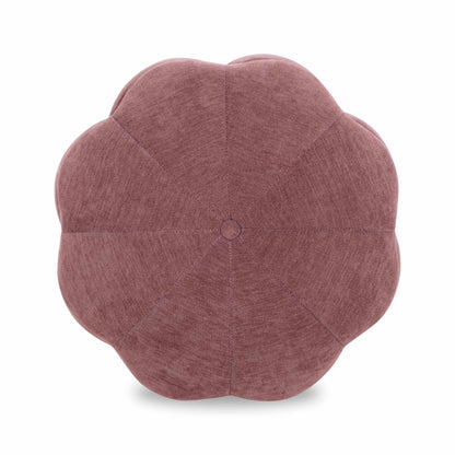 Fleur Textured Performance Velvet Storage Ottoman