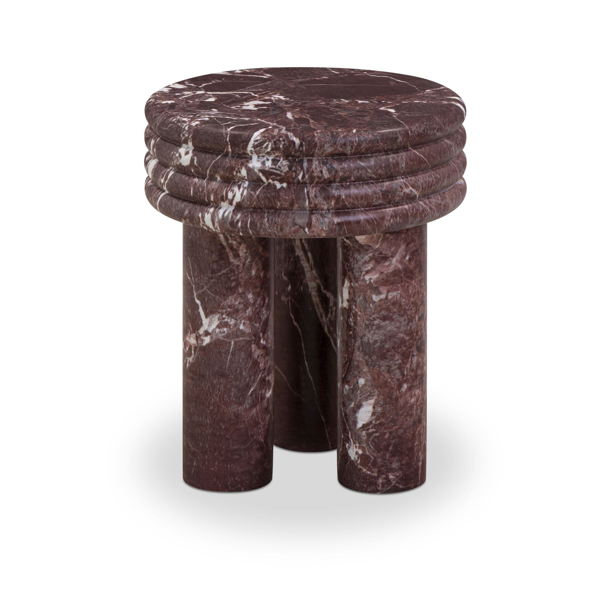 Delta Concrete Indoor/Outdoor Round Side Table