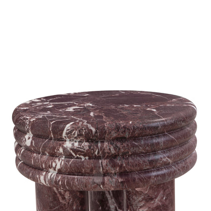 Delta Concrete Indoor/Outdoor Round Side Table