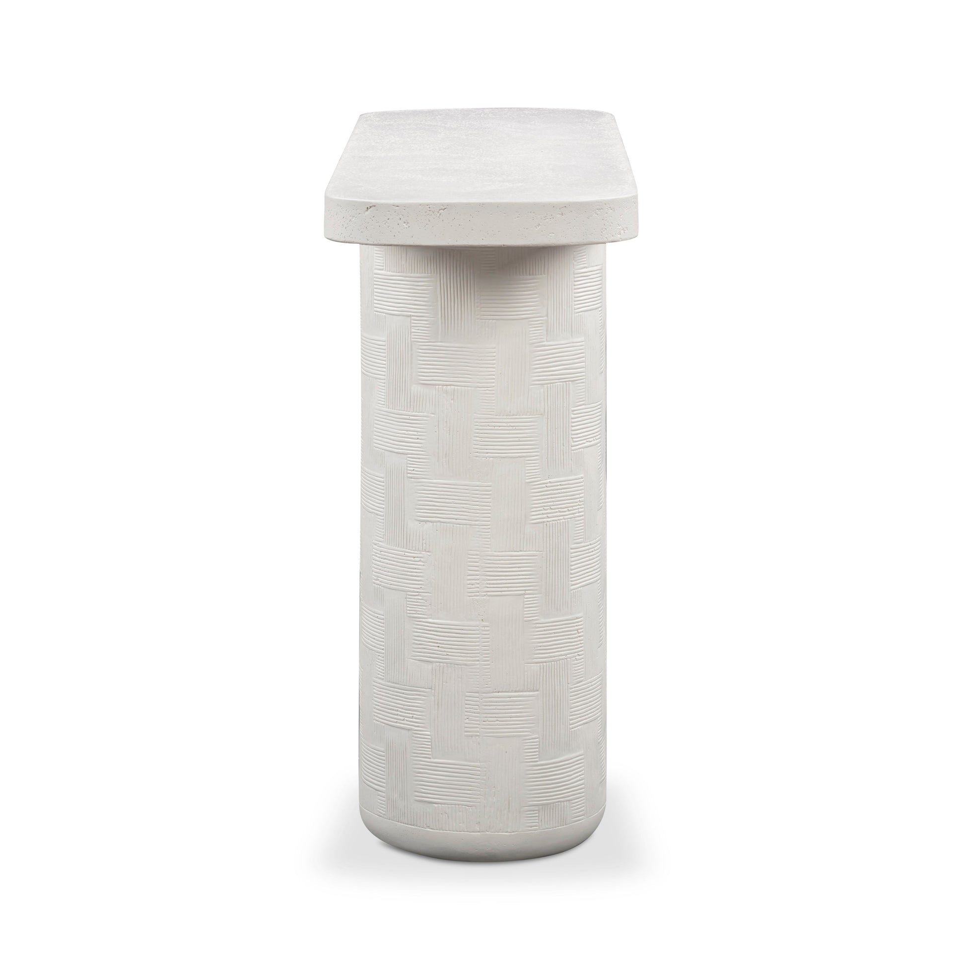 Suraya 55" Indoor/Outdoor Concrete Console Table