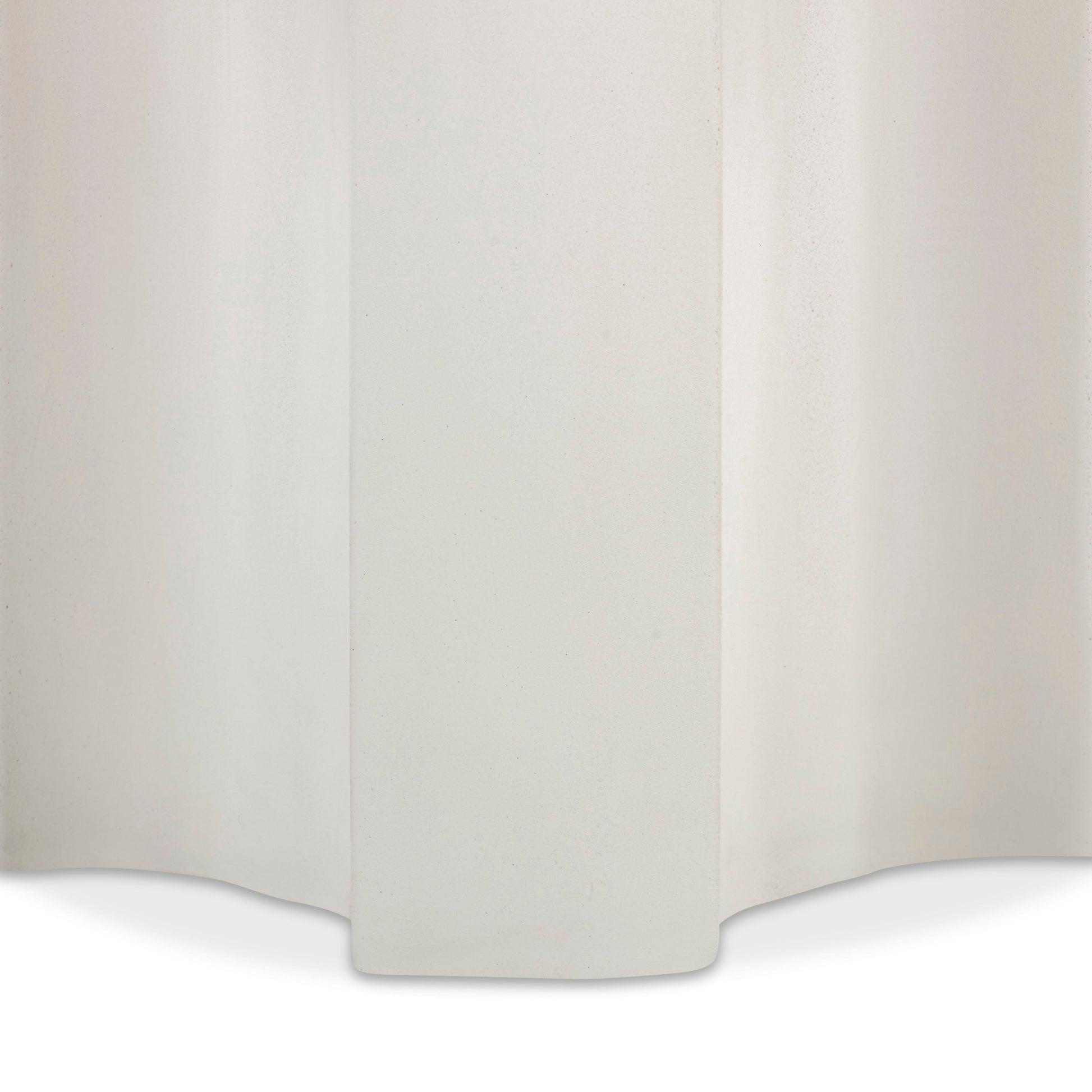Cassandra Ivory Indoor/Outdoor Concrete Side Table