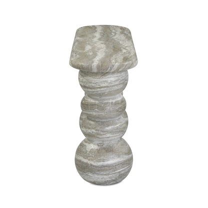 Hyre 59" Faux Stone Indoor/Outdoor Concrete Console Table