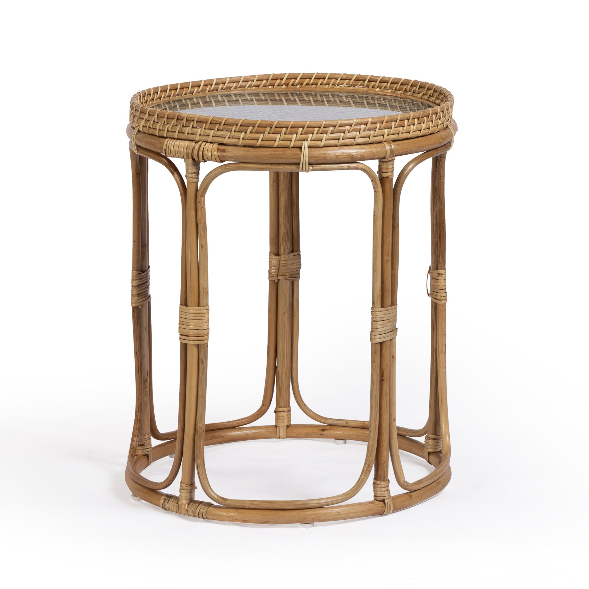 Lindy Rattan Side Table - Default Variant