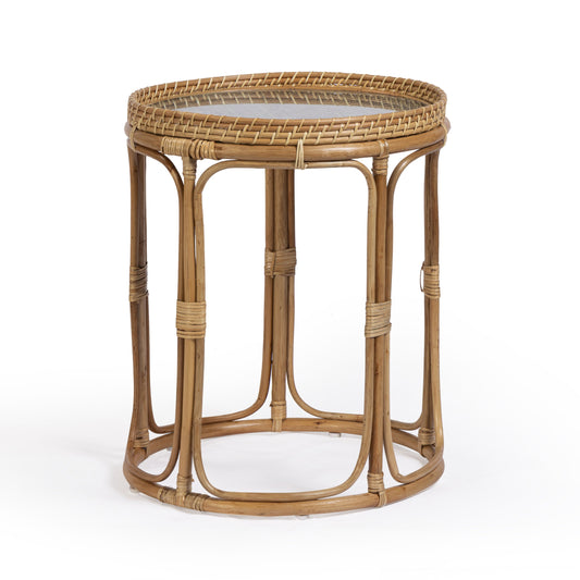 Lindy Rattan Side Table - Default Variant