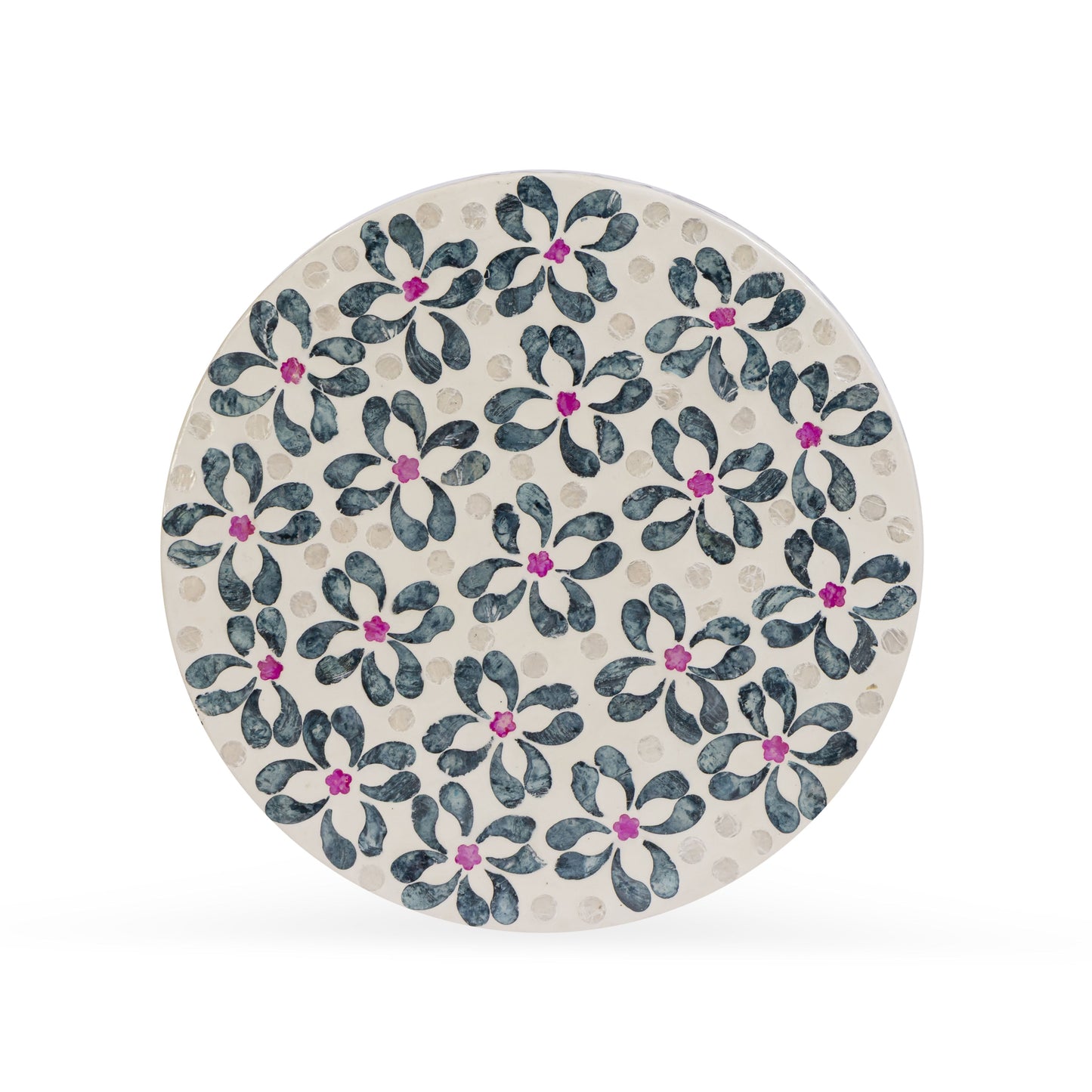 Lorna Capiz Shell Accent Stool