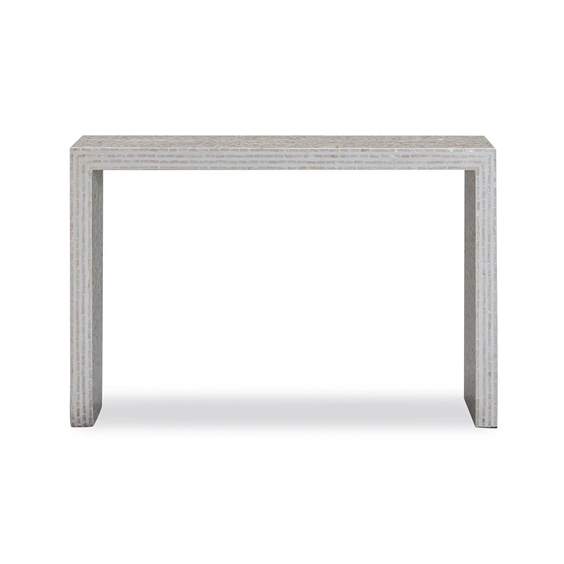 Cyprus 47" Cream Capiz Shell Console Table - Default Variant