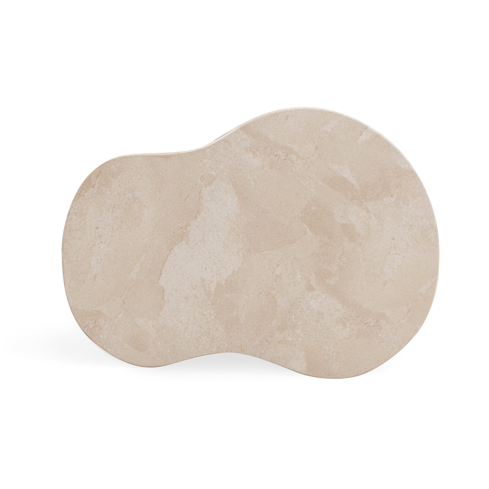 Zaya Rose Faux Marble Indoor/Outdoor Concrete Side Table