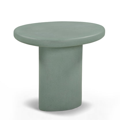 Jade Concrete Indoor/Outdoor Side Table