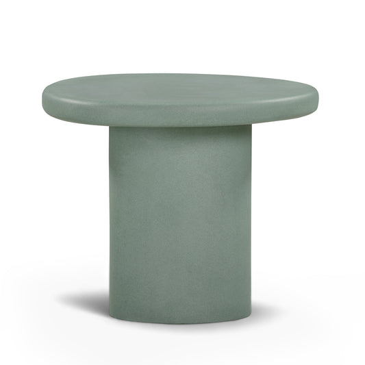 Jade Concrete Indoor/Outdoor Side Table