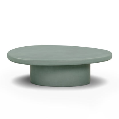 Jade Concrete Indoor/Outdoor Coffee Table (28"-34")