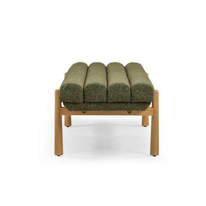 Julianna 56" Textured Performance Fabric Bench