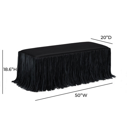 Shag Me 50" Performance Vegan Leather Bench