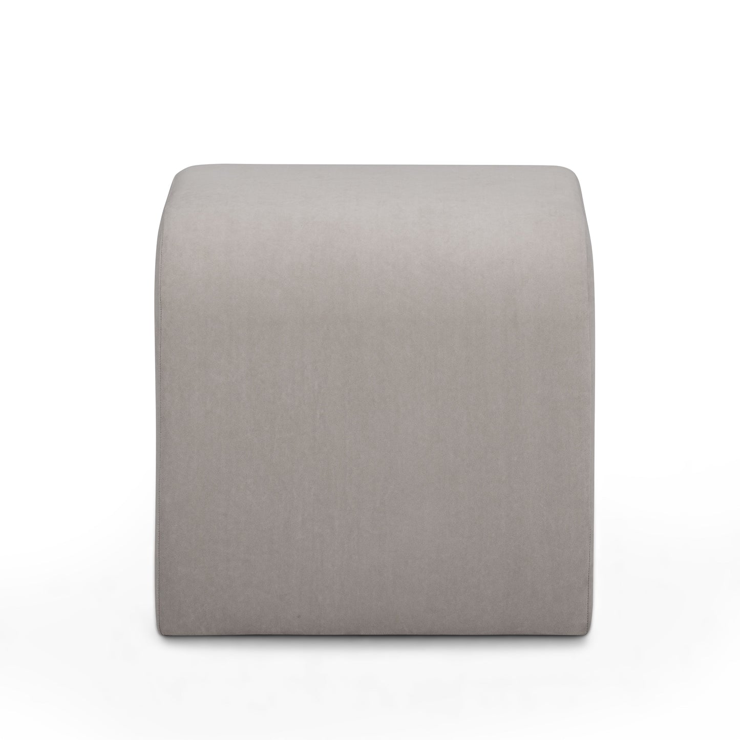 Desi Performance Velvet Ottoman