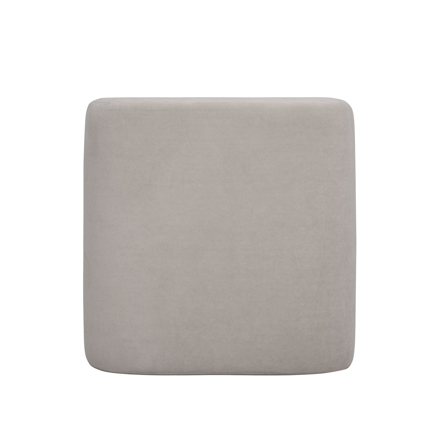 Desi Performance Velvet Ottoman