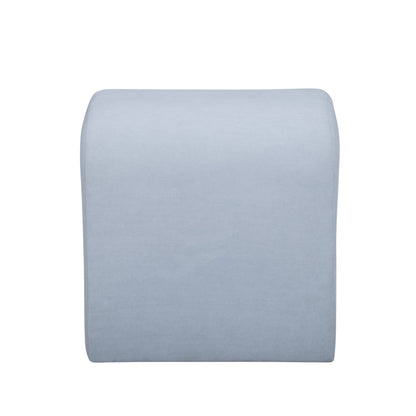 Desi Performance Velvet Ottoman