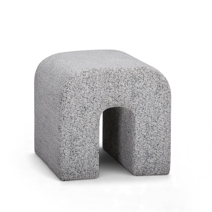 Desi Woven Performance Fabric Ottoman