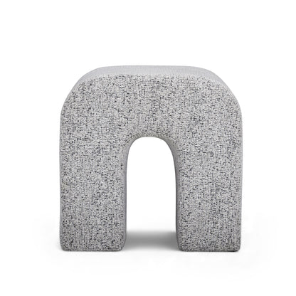 Desi Woven Performance Fabric Ottoman