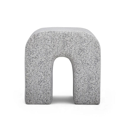 Desi Woven Performance Fabric Ottoman