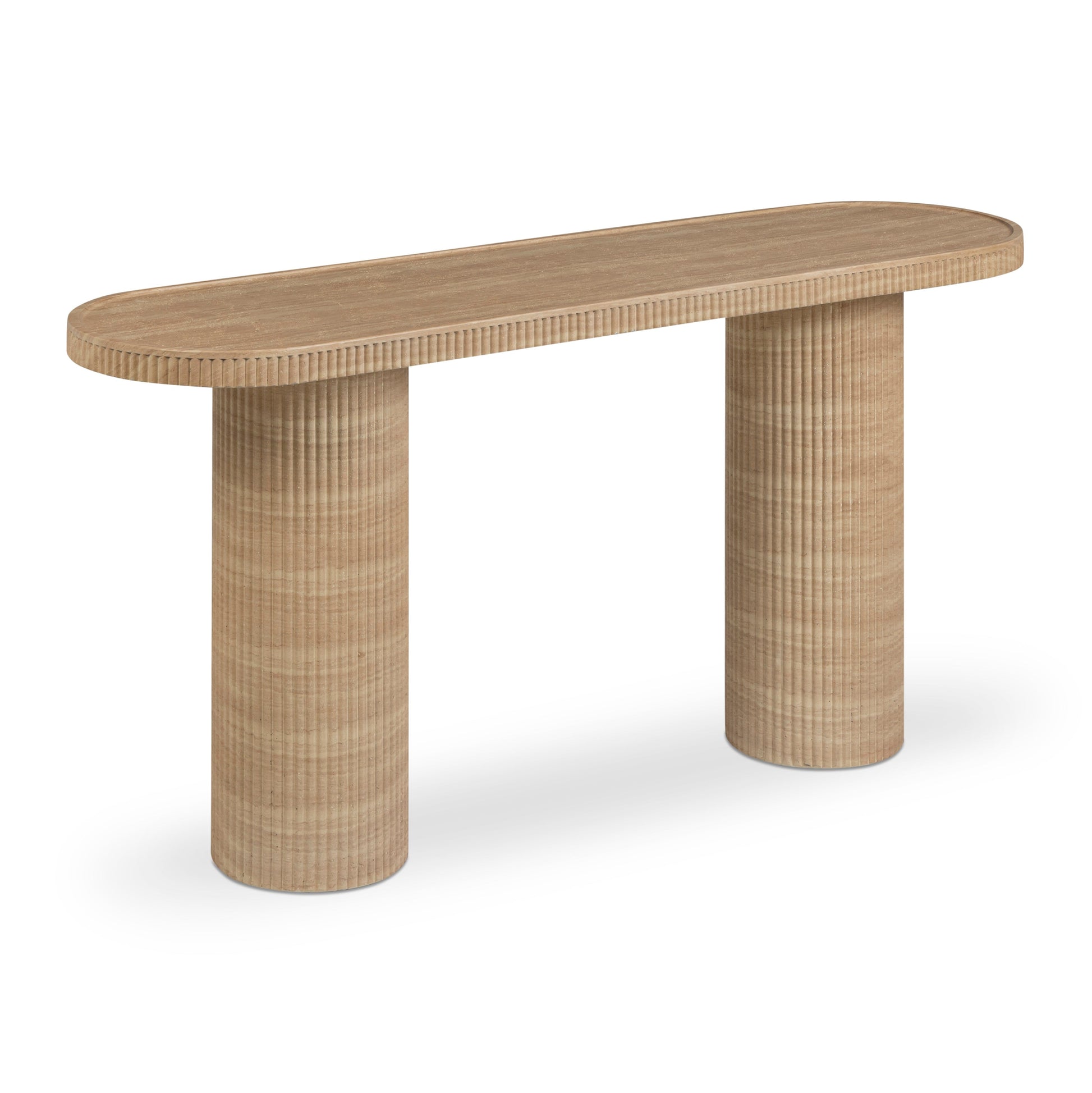 Darcy 59" Concrete Indoor/Outdoor Console Table