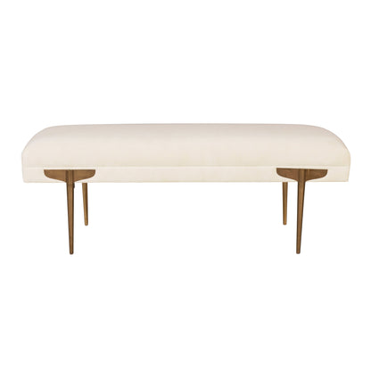 Brno 53.5" Performance Velvet Bench