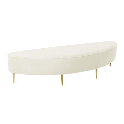 Bianca Velvet Bench (60"-82")