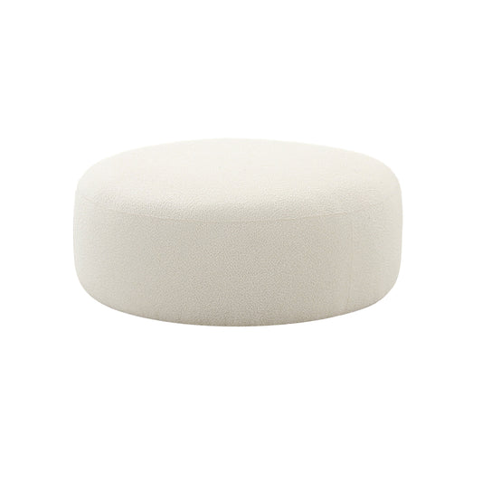 Broohah Performance Fabric Ottoman - Cream