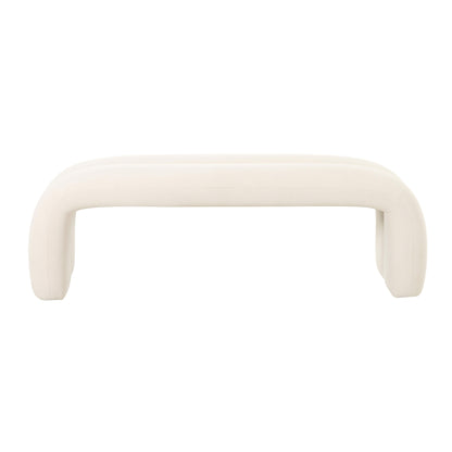 Leigh 56" Performance Velvet Channeled Bench
