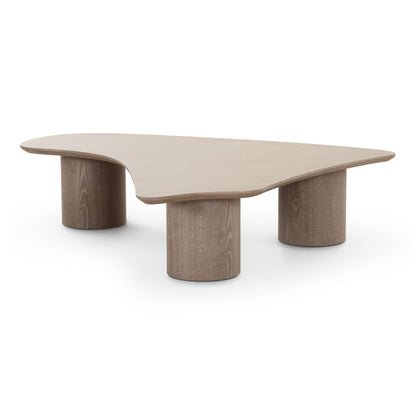 Rhema 55" Washed Ash Organic Low Coffee Table - Default Variant